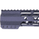 Guntec USA AR-15 9in Air-Lok Series M-LOK Compression Free Floating Handguard w/ Monolithic Top Rail, Anodized Black, GT-9ALC