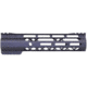 Guntec USA AR-15 9in Air-Lok Series M-LOK Compression Free Floating Handguard w/ Monolithic Top Rail, Gen 2, Anodized Black, GT-9ALC-G2