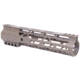 Guntec USA AR-15 9in Air-Lok Series M-LOK Compression Free Floating Handguard w/ Monolithic Top Rail, Gen 2, Flat Dark Earth, GT-9ALC-G2-FDE