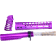 Guntec USA AR-15 9in Pistol Brace Build Kit With Milspec Buffer Tube, Anodized Purple, ULTRA-BBK9-PURPLE