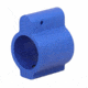 Guntec USA AR-15 Aluminum Low Profile .750 Gas Block, Anodized Blue, GT750L-BLUE