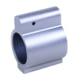 Guntec USA AR-15 Aluminum Low Profile .750 Gas Block, Anodized Grey, GT750L-GREY