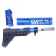 Guntec USA AR-15 Honeycomb Pistol Furniture Set, Anodized Blue, HCP-BLUE