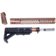 Guntec USA AR-15 Honeycomb Series Complete Furniture Set, Gen 2, Anodized Bronze, HC-SET-G2-BRZ