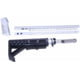 Guntec USA AR-15 Honeycomb Series Complete Furniture Set, Gen 2, Anodized Clear, HC-SET-G2-CLEAR