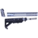 Guntec USA AR-15 Honeycomb Series Complete Furniture Set, Gen 2, Anodized Grey, HC-SET-G2-GREY