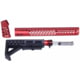 Guntec USA AR-15 Honeycomb Series Complete Furniture Set, Gen 2, Anodized Red, HC-SET-G2-RED