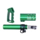 Guntec USA AR-15 Micro Pistol Furniture Set, Anodized Irish Green, MICRO-P-SET-IG