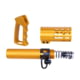 Guntec USA AR-15 Micro Pistol Furniture Set, Anodized Orange, MICRO-P-SET-ORANGE