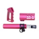 Guntec USA AR-15 Micro Pistol Furniture Set, Anodized Rose, MICRO-P-SET-ROSE