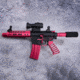 Guntec USA AR-15 Pistol Furniture Set, Anodized Rose, AR-PISTOL-SET-MLK-ROSE