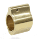 Guntec USA AR-15 Steel Low Profile Gas Block, Gold Plated, GT750SS-GP