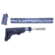 Guntec USA AR-15 Trump Series Limited Edition Furniture Set, Anodized Grey, TRUMP-SET-MIL-GREY