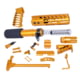 Guntec USA AR-15 Ultimate Pistol Kit, Anodized Orange, ULT-PK-ORANGE