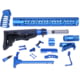 Guntec USA AR-15 Ultimate Rifle Kit, Anodized Blue, ULT-RK-BLUE