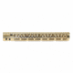 Guntec USA AR-15 Ultra Lightweight Thin M-LOK Free Floating Handguard w/ Monolithic Top Rail, 15in, Gold Plated, GT-15MLK-GLD
