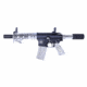 Guntec USA AR-15 Ultra Lightweight Thin M-LOK Free Floating Handguard w/ Monolithic Top Rail, 7in, Chrome, GT-7MLK-C