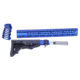 Guntec USA AR-15 Ultralight Series Complete Furniture Set, Anodized Blue, ULTRA-SET-BLUE
