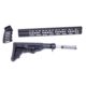 Guntec USA AR-15 Ultralight Series Complete Furniture Set, Black, ULTRA-SET