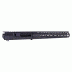 GUNTEC USA Ar .308 Cal Stripped Billet Upper Receiver &amp; 15in Ultralight Series M-Lok Handguard Combo Set, Black GT-UPPER-SET-BLK-15MLK-308