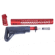 Guntec USA AR .308 Honeycomb Series Gen 2 Complete Furniture Set, Red, HC-SET-G2-308-RED