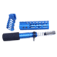 Guntec USA AR .308 Pistol Furniture Set, Anodized Blue, AR-PISTOL-SET-MLK-308-BL