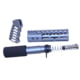 Guntec USA AR .308 Pistol Furniture Set, Anodized Grey, AR-PISTOL-SET-MLK-308-GR
