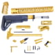 Guntec USA AR .308 Ultimate Rifle Kit, Anodized Gold, ULT-RK-308-GOLD