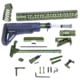 Guntec USA AR .308 Ultimate Rifle Kit, Anodized Green, ULT-RK-308-GREEN