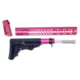 Guntec USA AR-15 Honeycomb Series Complete Furniture Set, Anodized Rose, HC-SET-G2-ROSE