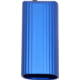 Guntec USA Aluminum Vertical Grip For M-LOK System, Anodized Blue, GRIP-MLK-BLUE