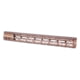 Guntec USA MOD LITE Skeletonized Series M-LOK Free Floating Handguard w/ Monolithic Top Rail, 15in, Anodized Bronze, GT-15MDLTE-BRZ