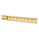 Guntec USA MOD LITE Skeletonized Series M-LOK Free Floating Handguard w/ Monolithic Top Rail, 15in, Anodized Gold, GT-15MDLTE-GOLD