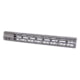 Guntec USA MOD LITE Skeletonized Series M-LOK Free Floating Handguard w/ Monolithic Top Rail, 15in, Cerakote Flat Dark Earth, GT-15MDLTE-FDE