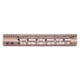 Guntec USA MOD LITE Skeletonized Series M-LOK Free Floating Handguard With Monolithic Top Rai, Anodized Bronze, 12in, GT-12MDLTE-BRZ