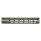 Guntec USA MOD LITE Skeletonized Series M-LOK Free Floating Handguard With Monolithic Top Rai, Anodized Green, 12in, GT-12MDLTE-GREEN