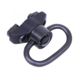 Guntec USA QD Swivel w/Adapter For M-Lok System, Gen 2, Black, SWIVEL-MLK-G2