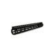 Guntec USA Ultra Lightweight Thin M-Lok Free Floating Handguard w/Monolithic Top Rail, 15in, Black, GT-15MLK