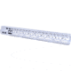 Guntec USA Ultra Lightweight Thin M-LOK Free Floating Handguard w/ Monolithic Top Rail, .308 Caliber, 16.5in, Anodized Clear, GT-16.5MLK-308-CLEAR
