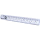 Guntec USA Ultra Lightweight Thin M-LOK Free Floating Handguard w/ Monolithic Top Rail, .308 Caliber, 16.5in, Anodized Clear, GT-16.5MLK-308-CLEAR