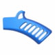 Guntec USA Ultralight Series Skeletonized Aluminum Featureless Grip, Anodized Blue, ULS-FG-BLUE