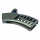 Guntec USA Ultralight Series Skeletonized Aluminum Featureless Grip, Anodized Green, ULS-FG-GREEN