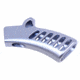Guntec USA Ultralight Series Skeletonized Aluminum Featureless Grip, Anodized Grey, ULS-FG-GREY