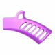 Guntec USA Ultralight Series Skeletonized Aluminum Featureless Grip, Anodized Purple, ULS-FG-PURPLE