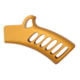 Guntec USA Ultralight Series Skeletonized Aluminum Featureless Grip, NY/CA Compliant, Anodized Orange, ULS-FG-ORANGE