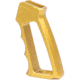 Guntec USA Ultralight Series Skeletonized Aluminum Pistol Grip, Gen 2, Anodized Gold, ULS-PG-G2-GOLD
