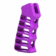 Guntec USA Ultralight Series Skeletonized Aluminum Pistol Grip, T6 Aluminum, Anodized Purple, ULS-PG-PURPLE