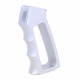 Guntec USA Ultralight Skeletonized Aluminum Pistol Grip, Gen 2, Anodized Clear, ULS-PG-G2-CLEAR