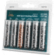 H&amp;N Sport Hunting-Sampler Type II .177 Caliber Air Rifle Pellets, 6 Types, 185 Rounds, Silver, Small, 99994500009