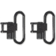 HALF RACK Sling Swivel Set, 2 Psc, 1.25 in, Black, Small, HR1149